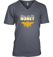 Show Me The Honey Beekeeper Beekeeping Honeybee Tees T Shirt V-Neck T-Shirt V-Neck T-Shirt - Eddytshirt