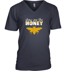Show Me The Honey Beekeeper Beekeeping Honeybee Tees T Shirt V-Neck T-Shirt V-Neck T-Shirt - Eddytshirt
