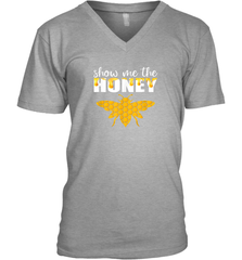 Show Me The Honey Beekeeper Beekeeping Honeybee Tees T Shirt V-Neck T-Shirt V-Neck T-Shirt - Eddytshirt