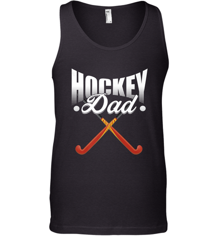 Mens Field Hockey Funny Slogan Pun Gift  Hockey Dad Tank Top Tank Top / Black / XS Tank Top - Eddytshirt