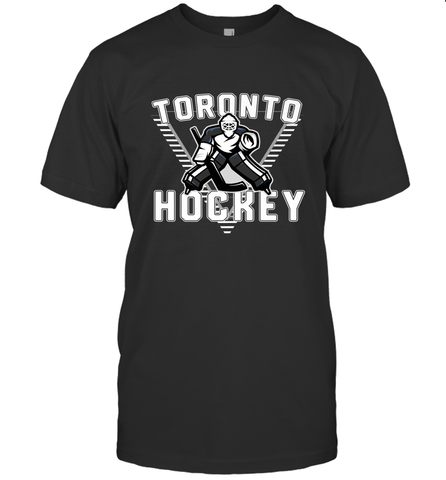 Old School Toronto Hockey Retro 90s T-Shirt T-Shirt / Black / S T-Shirt - Eddytshirt