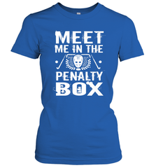 Meet Me In The Penalty Box Shirt  Funny Hockey Women's T-Shirt Women's T-Shirt - Eddytshirt