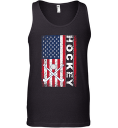 USA American Flag Hockey Player Perfect Gift Tank Top