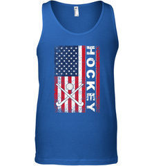 USA American Flag Hockey Player Perfect Gift Tank Top Tank Top - Eddytshirt