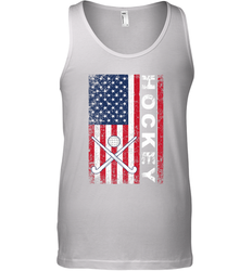 USA American Flag Hockey Player Perfect Gift Tank Top