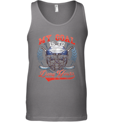 My Goal Is To Deny Yours Hockey Defender Tank Top Tank Top - Eddytshirt
