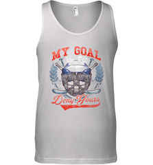 My Goal Is To Deny Yours Hockey Defender Tank Top Tank Top - Eddytshirt