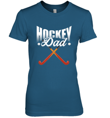 Mens Field Hockey Funny Slogan Pun Gift  Hockey Dad Premium Women's T-Shirt Premium Women's T-Shirt - Eddytshirt