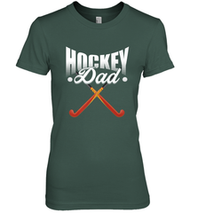 Mens Field Hockey Funny Slogan Pun Gift  Hockey Dad Premium Women's T-Shirt Premium Women's T-Shirt - Eddytshirt