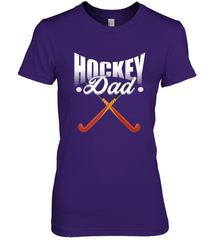 Mens Field Hockey Funny Slogan Pun Gift  Hockey Dad Premium Women's T-Shirt Premium Women's T-Shirt - Eddytshirt