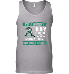 I'm A Hockey Boy It's Like A Normal Boy But Much Cooler Tank Top Tank Top - Eddytshirt