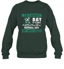 I'm A Hockey Boy It's Like A Normal Boy But Much Cooler Sweatshirt Sweatshirt - Eddytshirt