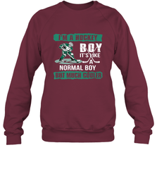 I'm A Hockey Boy It's Like A Normal Boy But Much Cooler Sweatshirt Sweatshirt - Eddytshirt