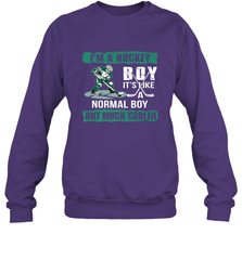 I'm A Hockey Boy It's Like A Normal Boy But Much Cooler Sweatshirt Sweatshirt - Eddytshirt