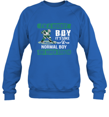 I'm A Hockey Boy It's Like A Normal Boy But Much Cooler Sweatshirt Sweatshirt - Eddytshirt