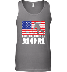 USA American Distressed Flag Roller Hockey Mom Women For Her Tank Top Tank Top - Eddytshirt
