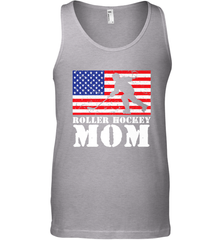 USA American Distressed Flag Roller Hockey Mom Women For Her Tank Top Tank Top - Eddytshirt