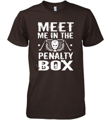 Meet Me In The Penalty Box Shirt  Funny Hockey Premium Men's T-Shirt Premium Men's T-Shirt - Eddytshirt