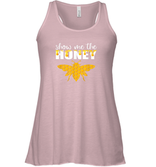 Show Me The Honey Beekeeper Beekeeping Honeybee Tees T Shirt Racerback Tank Racerback Tank - Eddytshirt