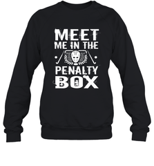 Meet Me In The Penalty Box Shirt  Funny Hockey Sweatshirt Sweatshirt - Eddytshirt