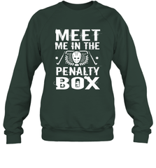 Meet Me In The Penalty Box Shirt  Funny Hockey Sweatshirt Sweatshirt - Eddytshirt
