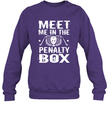 Meet Me In The Penalty Box Shirt  Funny Hockey Sweatshirt Sweatshirt - Eddytshirt
