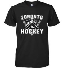 Old School Toronto Hockey Retro 90s Premium Men's T-Shirt Premium Men's T-Shirt - Eddytshirt
