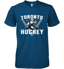 Old School Toronto Hockey Retro 90s Premium Men's T-Shirt Premium Men's T-Shirt - Eddytshirt