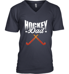 Mens Field Hockey Funny Slogan Pun Gift  Hockey Dad V-Neck T-Shirt V-Neck T-Shirt - Eddytshirt