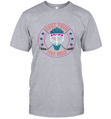 Shut Your Five Hole T Shirt  Funny Goalie Ice Hockey Gifts T-Shirt T-Shirt - Eddytshirt