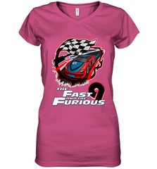 The fast and the furious 9 Women's V-Neck T-Shirt Women's V-Neck T-Shirt - Eddytshirt