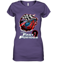 The fast and the furious 9 Women's V-Neck T-Shirt Women's V-Neck T-Shirt - Eddytshirt