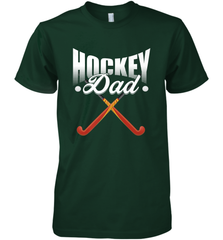Mens Field Hockey Funny Slogan Pun Gift  Hockey Dad Premium Men's T-Shirt Premium Men's T-Shirt - Eddytshirt