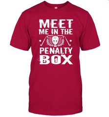 Meet Me In The Penalty Box Shirt  Funny Hockey T-Shirt T-Shirt - Eddytshirt