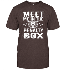 Meet Me In The Penalty Box Shirt  Funny Hockey T-Shirt T-Shirt - Eddytshirt