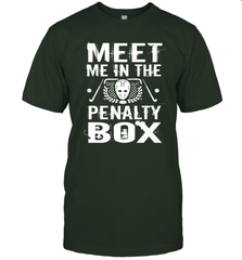 Meet Me In The Penalty Box Shirt  Funny Hockey T-Shirt T-Shirt - Eddytshirt