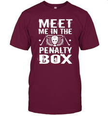 Meet Me In The Penalty Box Shirt  Funny Hockey T-Shirt T-Shirt - Eddytshirt
