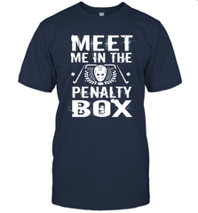 Meet Me In The Penalty Box Shirt  Funny Hockey T-Shirt T-Shirt - Eddytshirt
