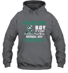 I'm A Hockey Boy It's Like A Normal Boy But Much Cooler Hoodie Hoodie - Eddytshirt