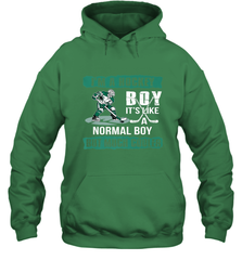 I'm A Hockey Boy It's Like A Normal Boy But Much Cooler Hoodie Hoodie - Eddytshirt