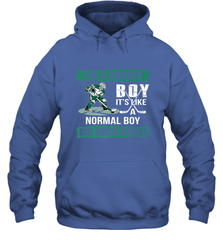 I'm A Hockey Boy It's Like A Normal Boy But Much Cooler Hoodie Hoodie - Eddytshirt