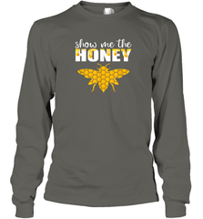 Show Me The Honey Beekeeper Beekeeping Honeybee Tees T Shirt Long Sleeve T-Shirt Long Sleeve T-Shirt - Eddytshirt