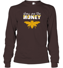 Show Me The Honey Beekeeper Beekeeping Honeybee Tees T Shirt Long Sleeve T-Shirt Long Sleeve T-Shirt - Eddytshirt