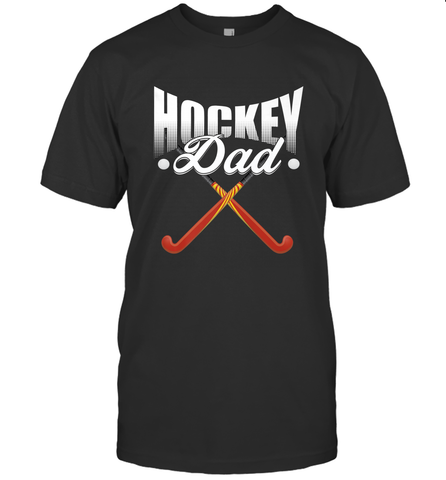 Mens Field Hockey Funny Slogan Pun Gift  Hockey Dad T-Shirt T-Shirt / Black / S T-Shirt - Eddytshirt