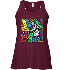 This hockey player makes great gift Racerback Tank Racerback Tank - Eddytshirt