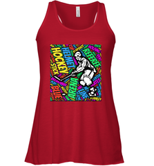 This hockey player makes great gift Racerback Tank Racerback Tank - Eddytshirt