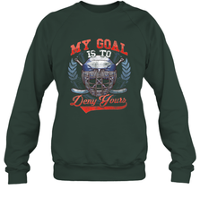 My Goal Is To Deny Yours Hockey Defender Sweatshirt Sweatshirt - Eddytshirt