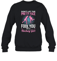 Ice Hockey Sport Hockey Girl Game Player Sweatshirt Sweatshirt - Eddytshirt