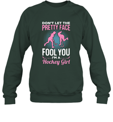 Ice Hockey Sport Hockey Girl Game Player Sweatshirt Sweatshirt - Eddytshirt
