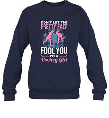 Ice Hockey Sport Hockey Girl Game Player Sweatshirt Sweatshirt - Eddytshirt